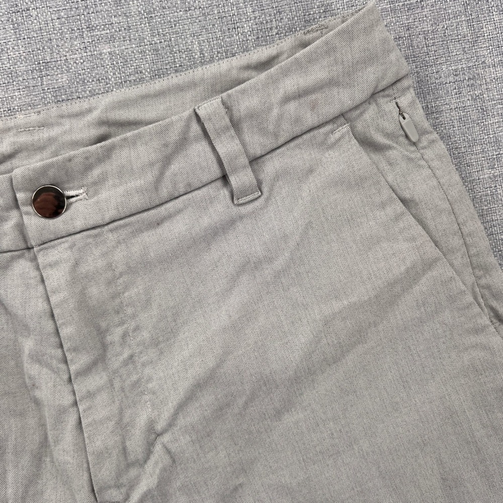 Lululemon Commission Classic Fit Shorts Men 30 Gray 7" Athleisure Clean Casual - Picture 3 of 10